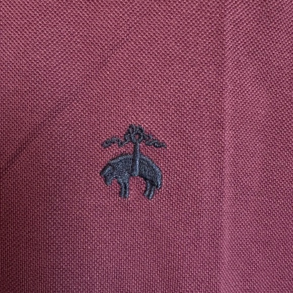 Brooks Brothers Original Fit Maroon Polo Shirt Size XL New! NWOT - Picture 5 of 5
